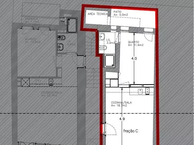 Apartamento T1 Porto GN/02329