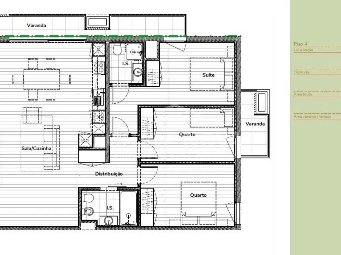 Apartamento T3 Novo Oliveira do Douro Vila Nova de Gaia Porto GN/02340