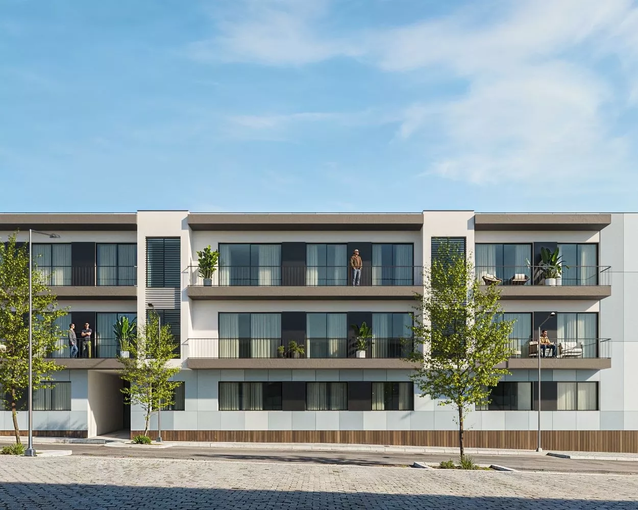 GN/02132 Apartamento T3 Novo Terraço Condomínio Fechado Madalena Vila Nova de Gaia Porto