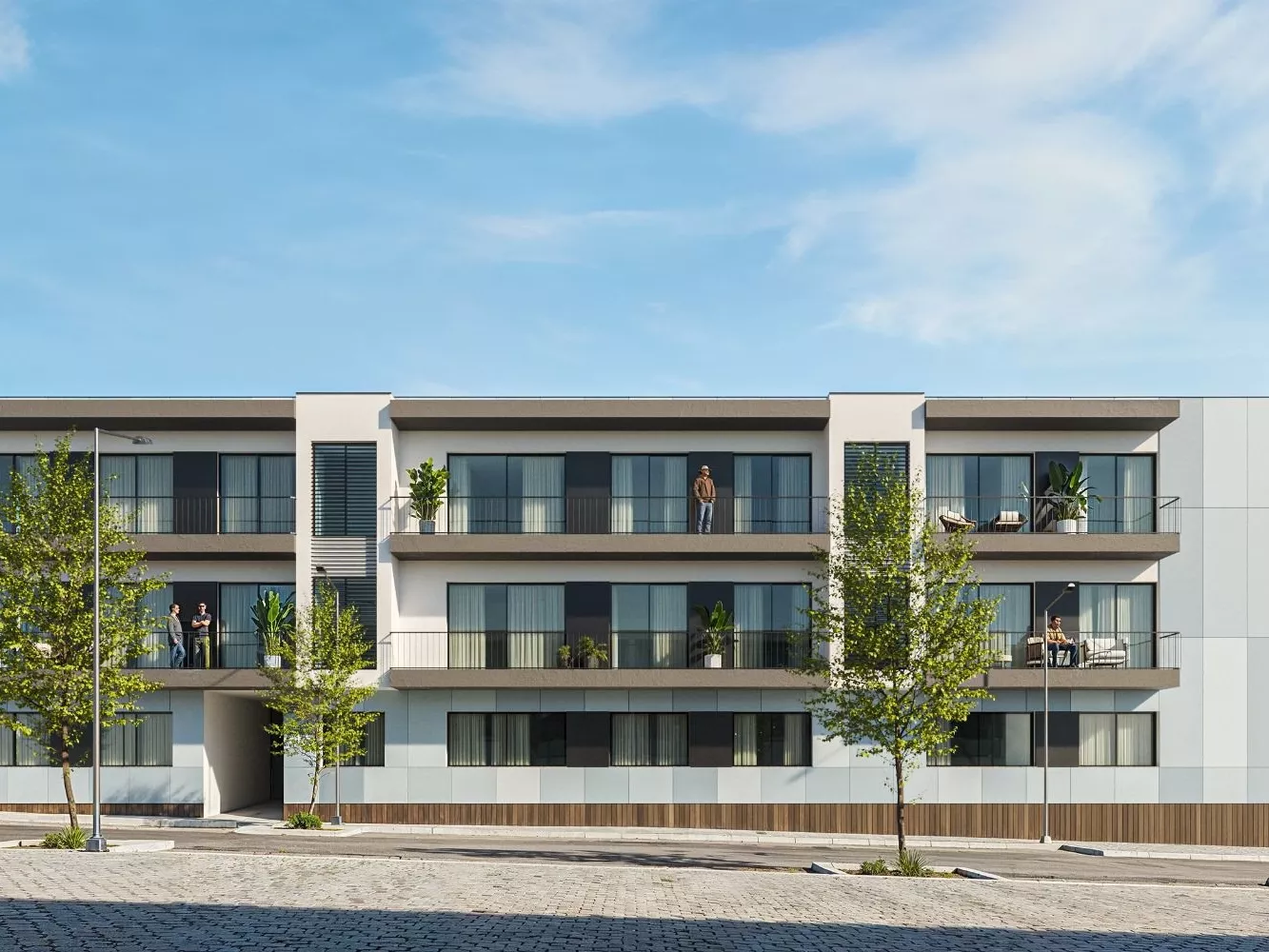 GN/02132 Apartamento T3 Novo Terraço Condomínio Fechado Madalena Vila Nova de Gaia Porto