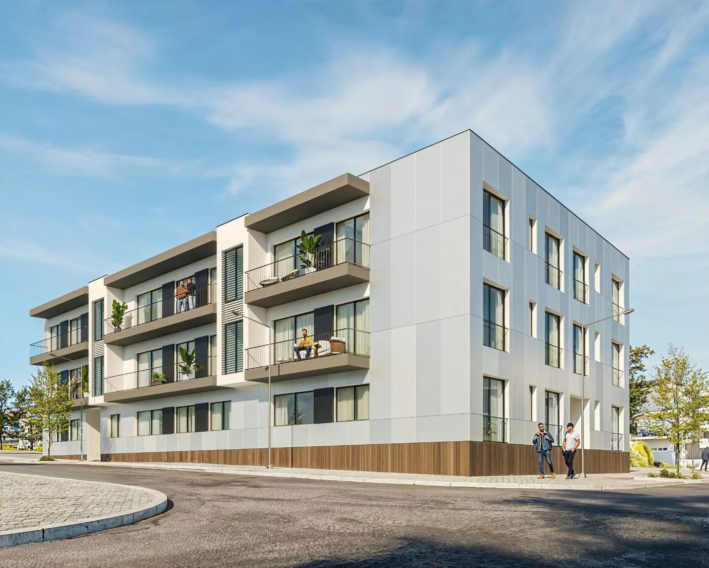 GN/02132 Apartamento T3 Novo Terraço Condomínio Fechado Madalena Vila Nova de Gaia Porto