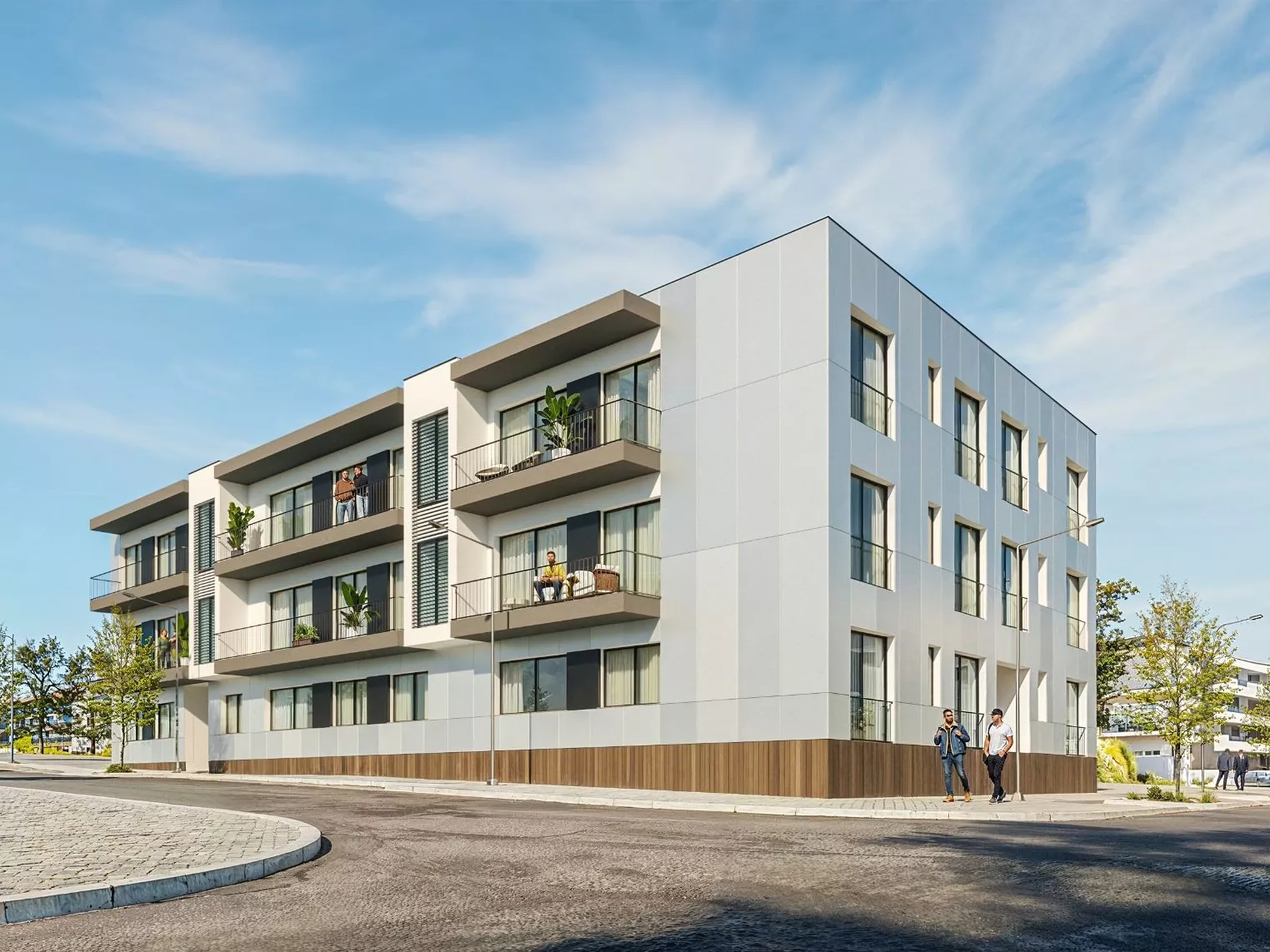 GN/02132 Apartamento T3 Novo Terraço Condomínio Fechado Madalena Vila Nova de Gaia Porto