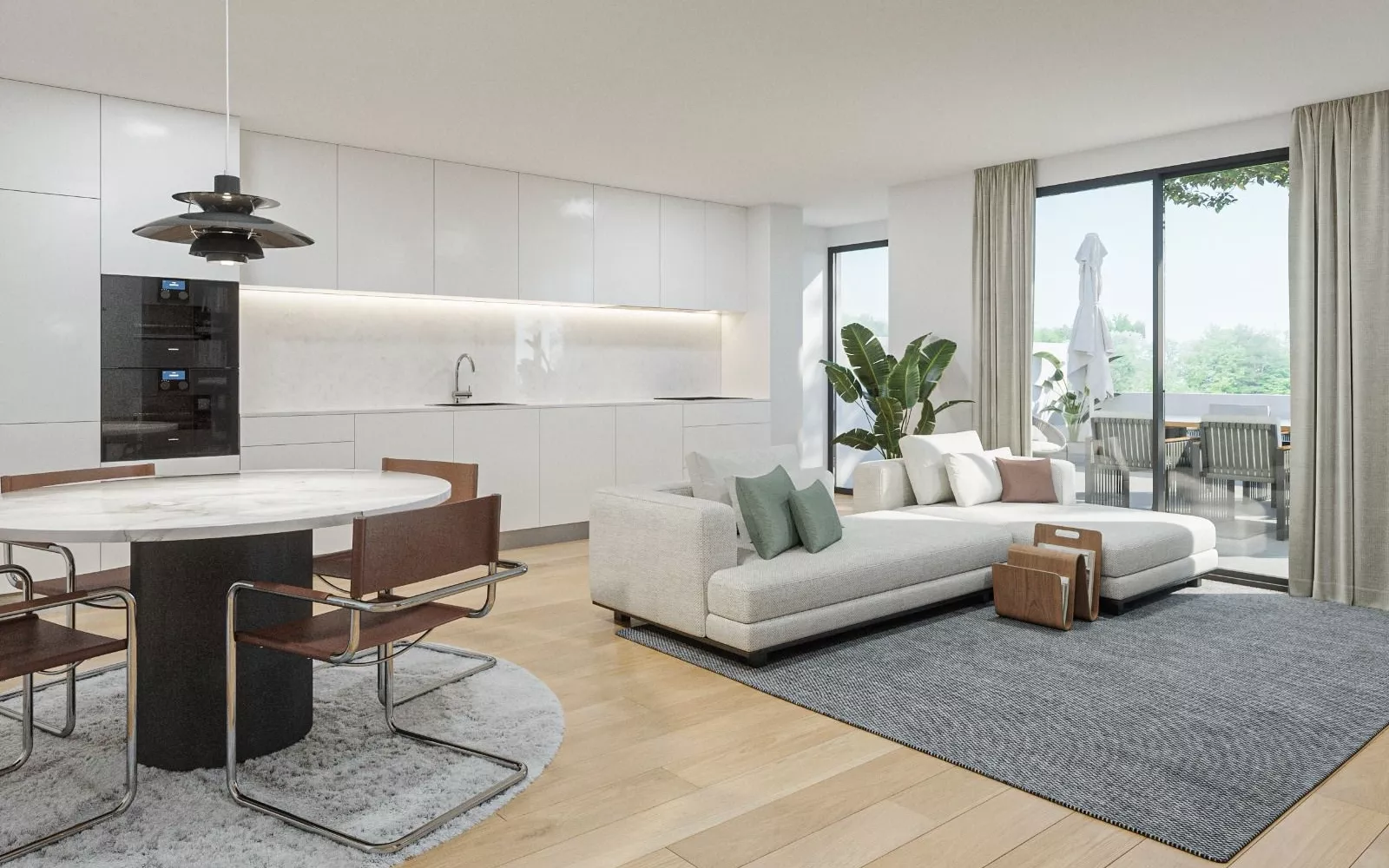 GN/02132 Apartamento T3 Novo Terraço Condomínio Fechado Madalena Vila Nova de Gaia Porto
