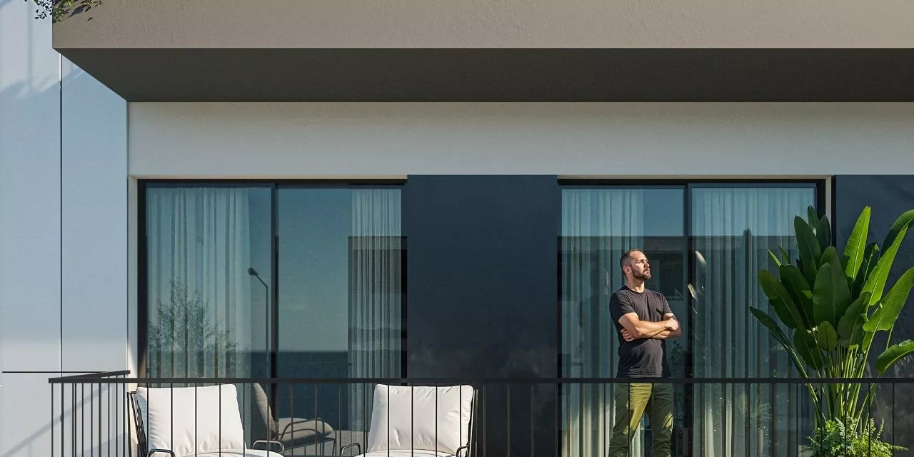 GN/02132 Apartamento T3 Novo Terraço Condomínio Fechado Madalena Vila Nova de Gaia Porto