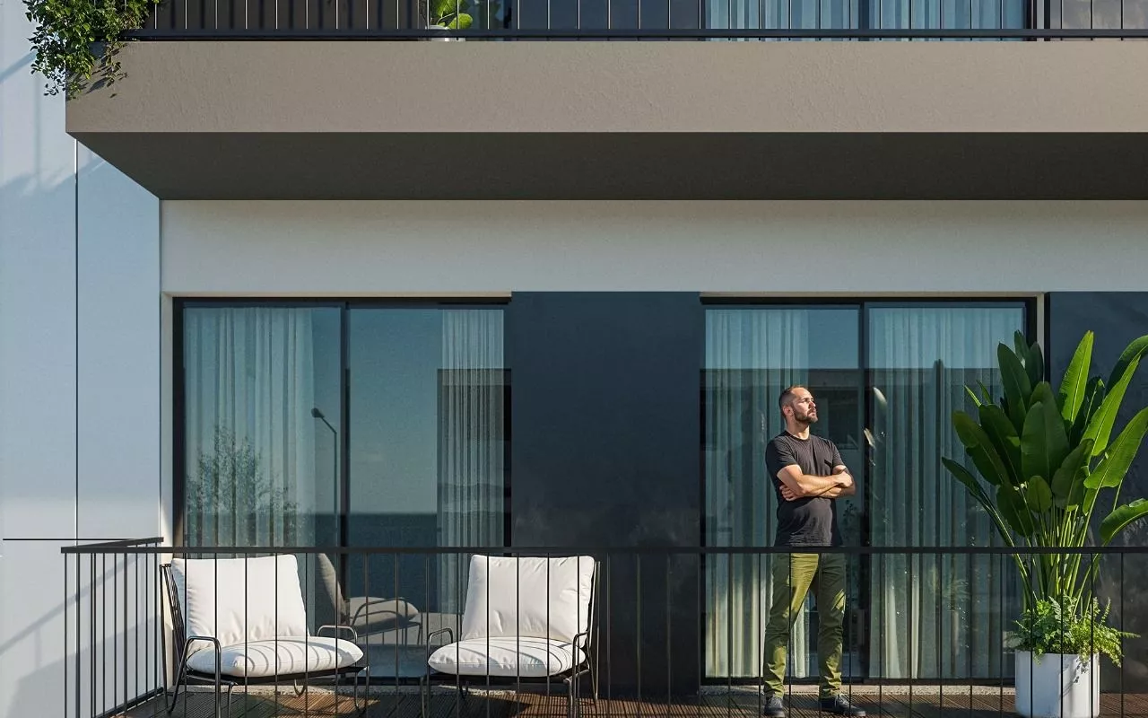GN/02132 Apartamento T3 Novo Terraço Condomínio Fechado Madalena Vila Nova de Gaia Porto