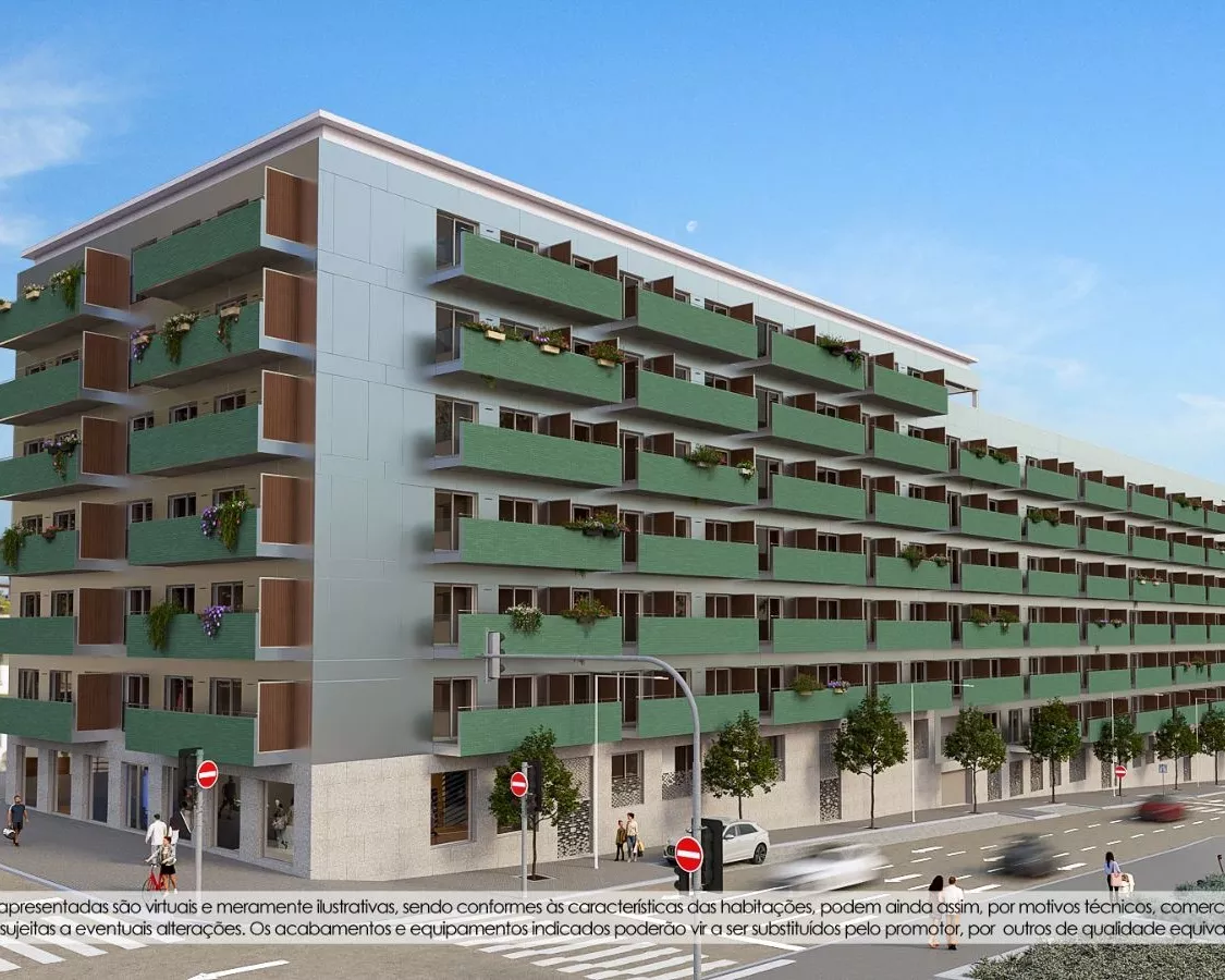 Apartamento T1 Novo Lugar de Garagem Campanhã Porto GN/02298