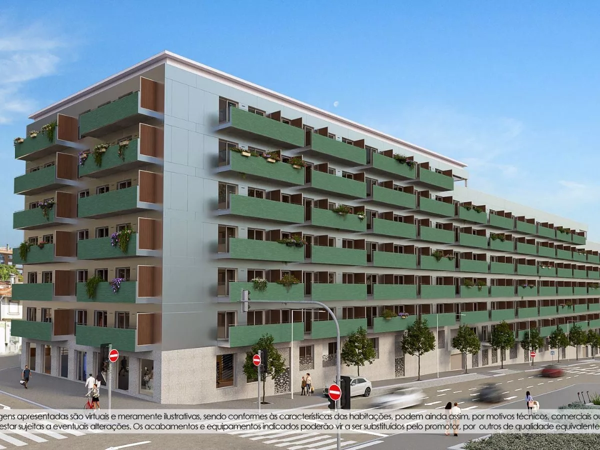 Apartamento T1 Novo Lugar de Garagem Campanhã Porto GN/02298