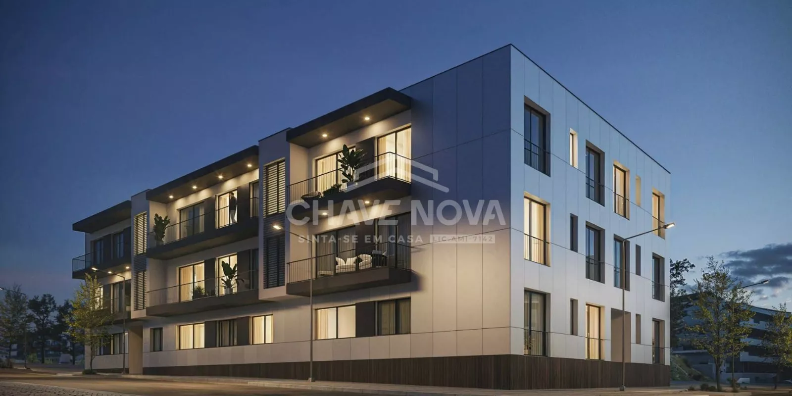 GN/02320 Apartamento T4 Novo 2 Lugares de Garagem Condomínio Fechado Madalena Vila Nova de Gaia Porto