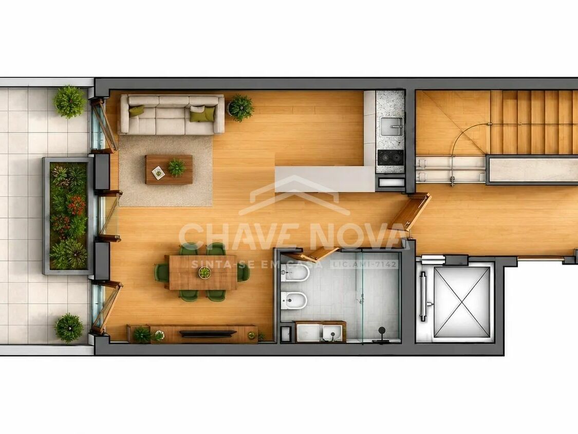 Apartamento T0 Cedofeita Porto GN/02442