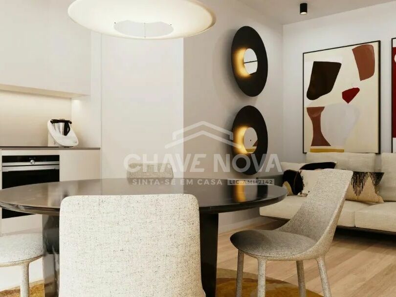 Apartamento T1 Canidelo Sala