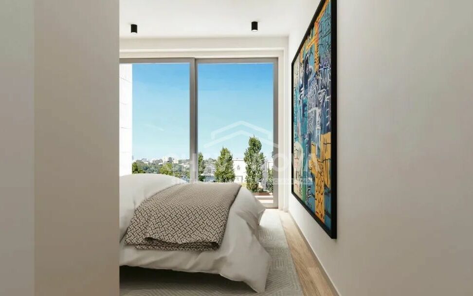 Apartamento T1 Canidelo Quarto