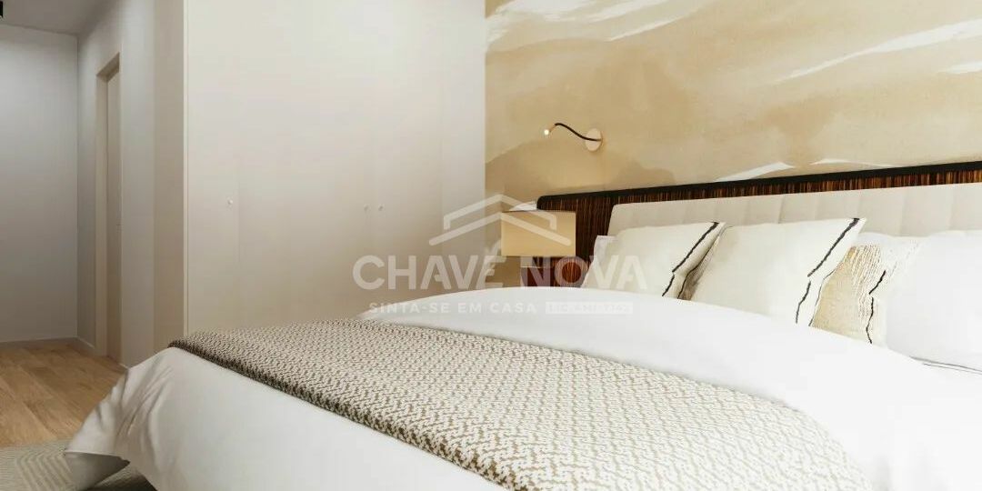 Apartamento T1 Canidelo Quarto