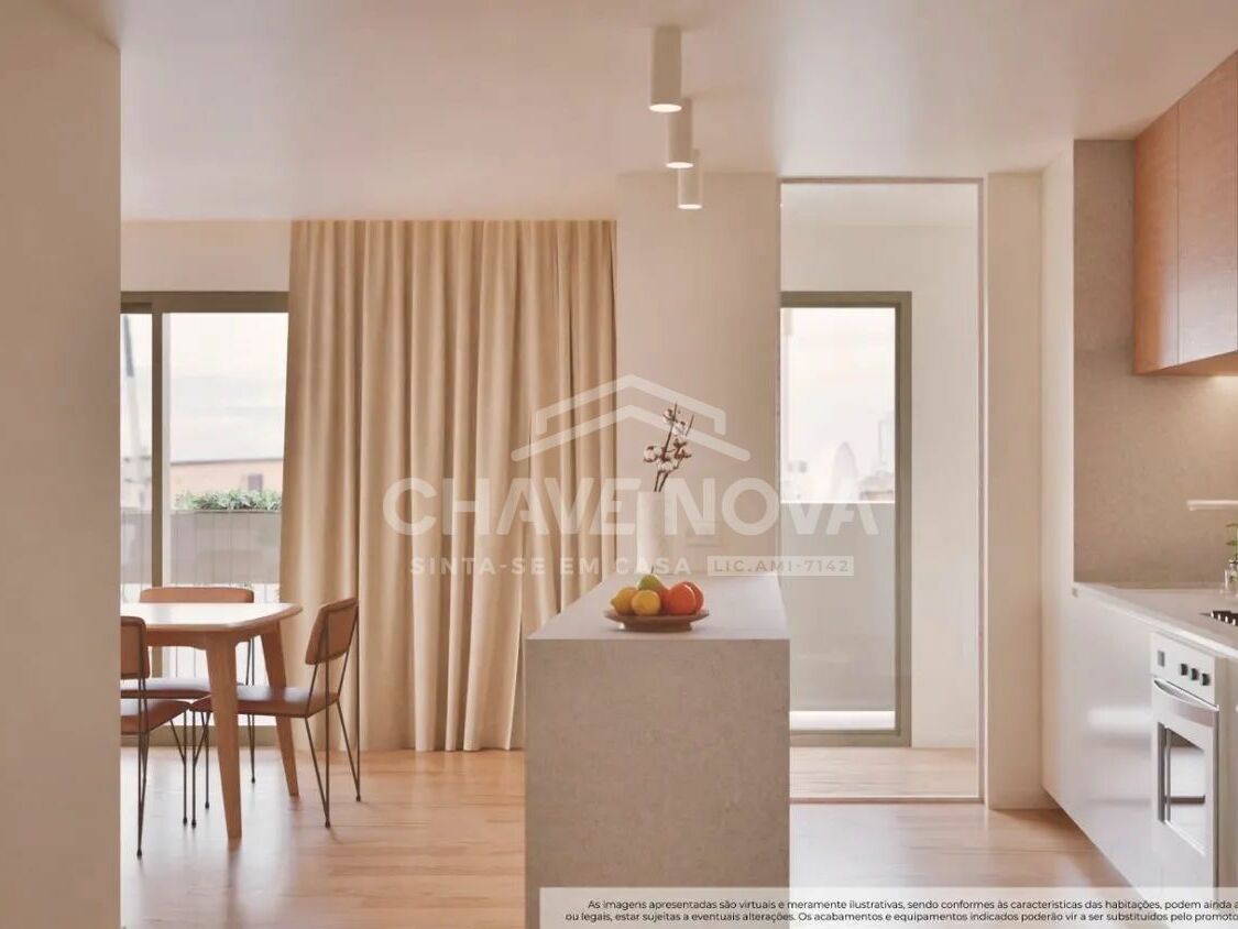 Apartamento T1 Matosinhos Cozinha