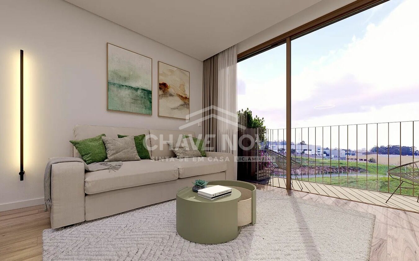 Apartamento T1 Oliveira do Douro Sala