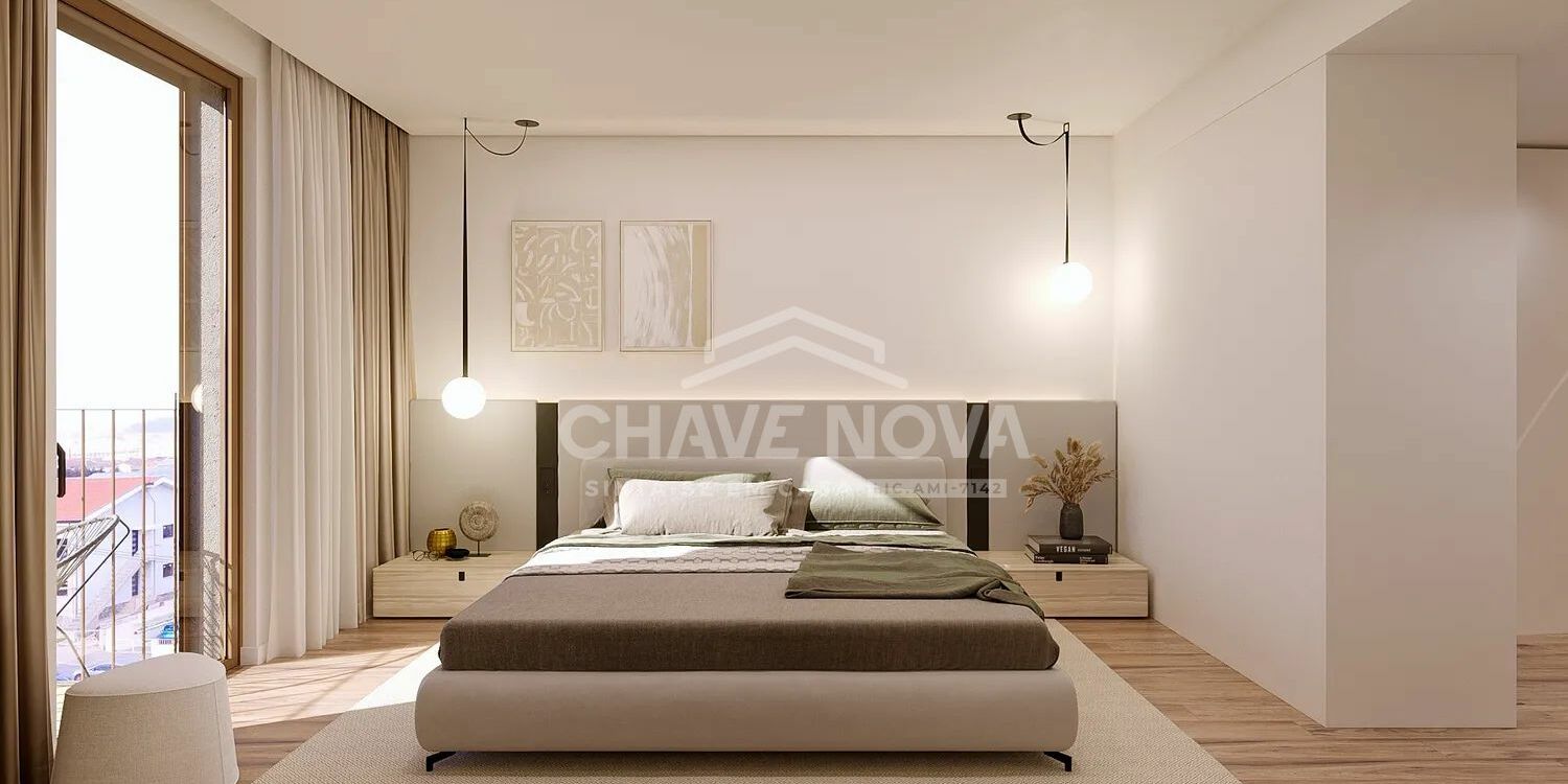 Apartamento T1 Oliveira do Douro Quarto