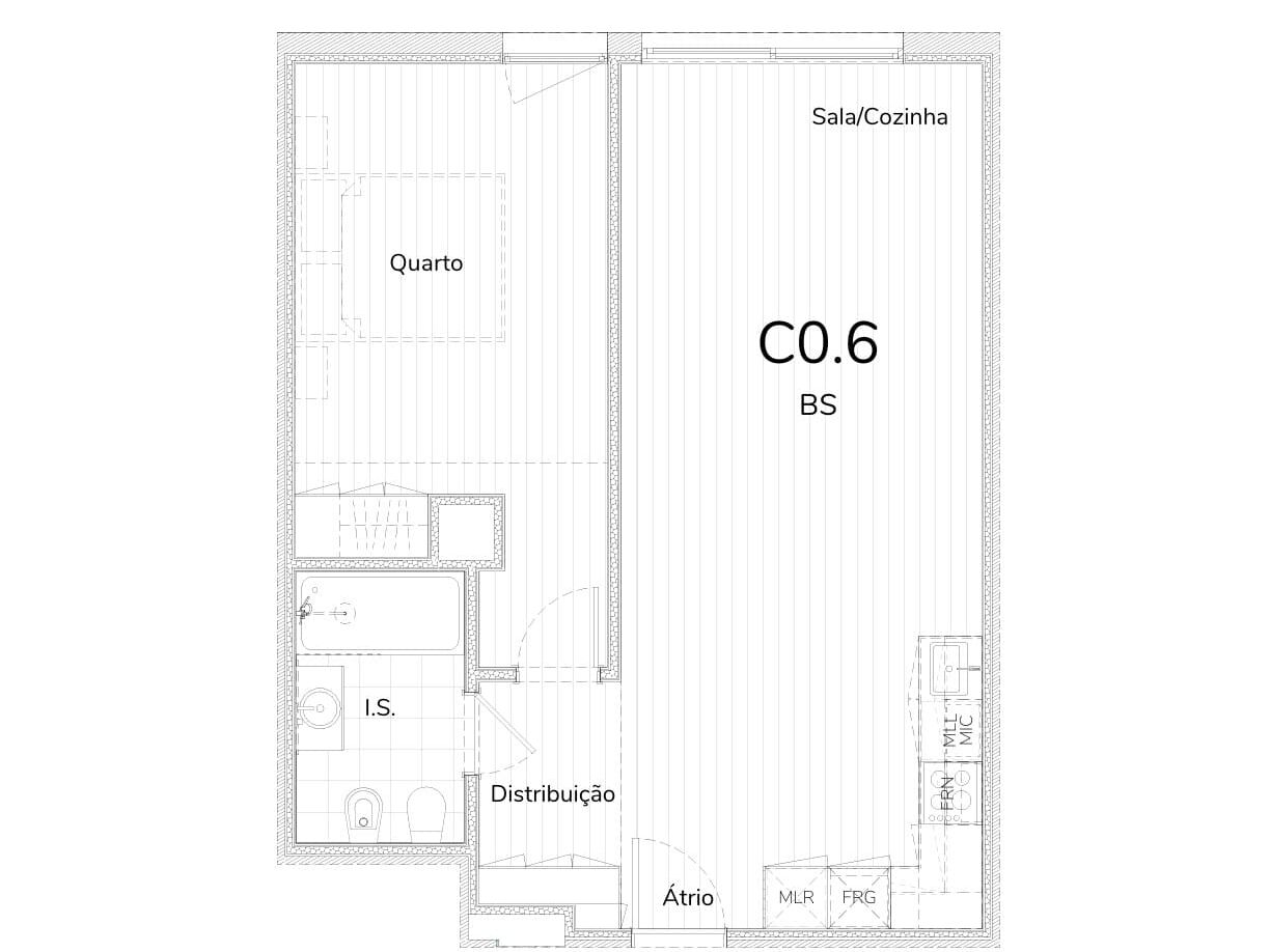 Apartamento T1 Oliveira do Douro Vila Nova de Gaia Porto GN/02468