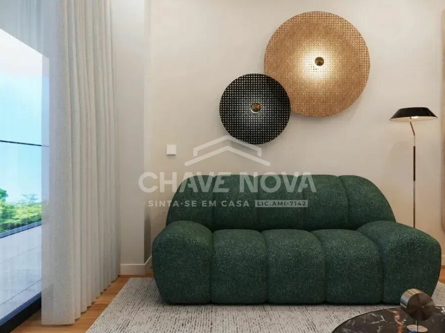 Apartamento T1 Santa Marinha Sala