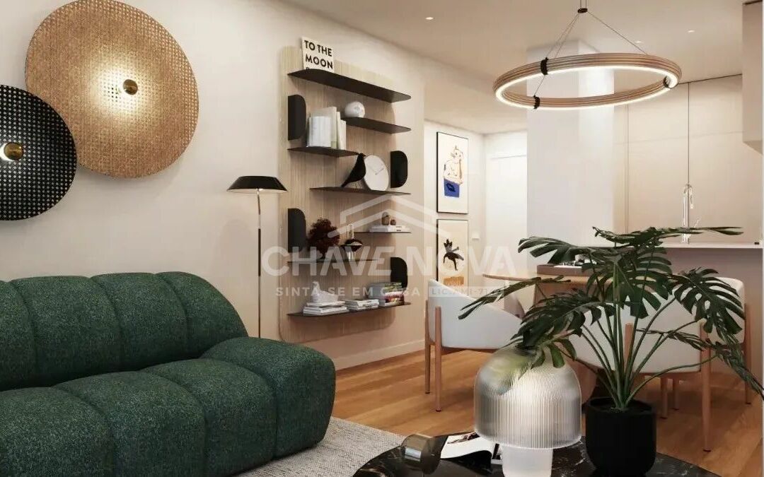 Apartamento T1 Santa Marinha Sala