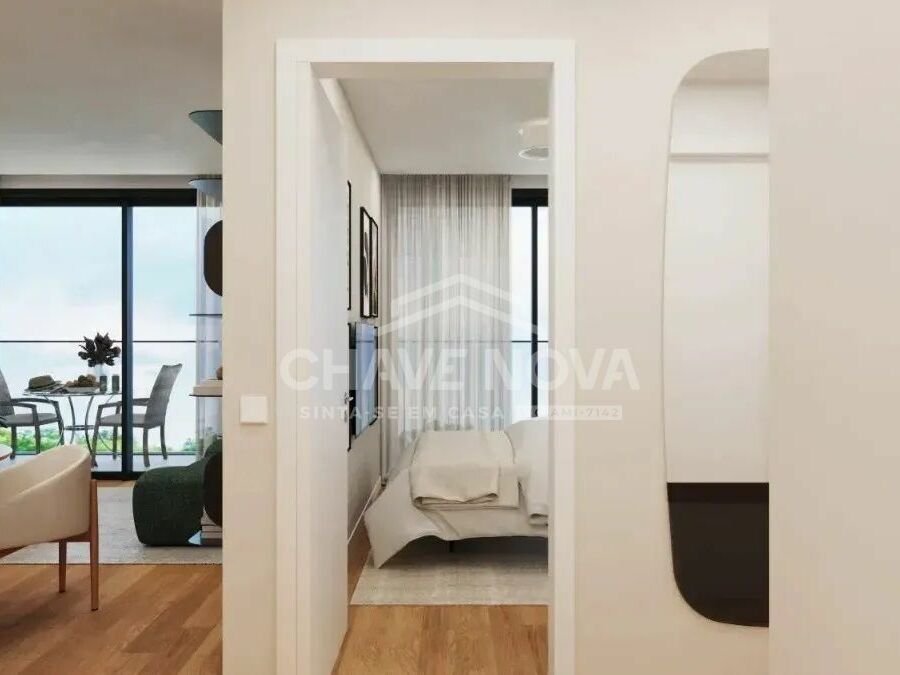 Apartamento T1 Santa Marinha Sala
