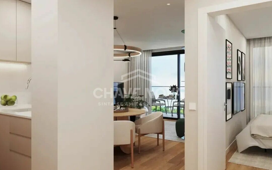 Apartamento T1 Santa Marinha Sala