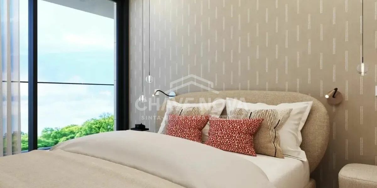 Apartamento T1 Santa Marinha Quarto