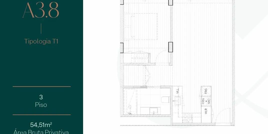 Apartamento T1 Santa Marinha Vila Nova de Gaia Porto GN/02397