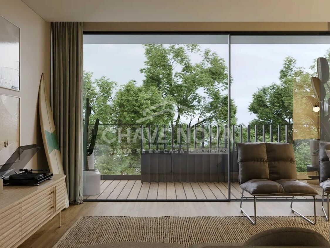 Apartamento T1 santa marinha sala