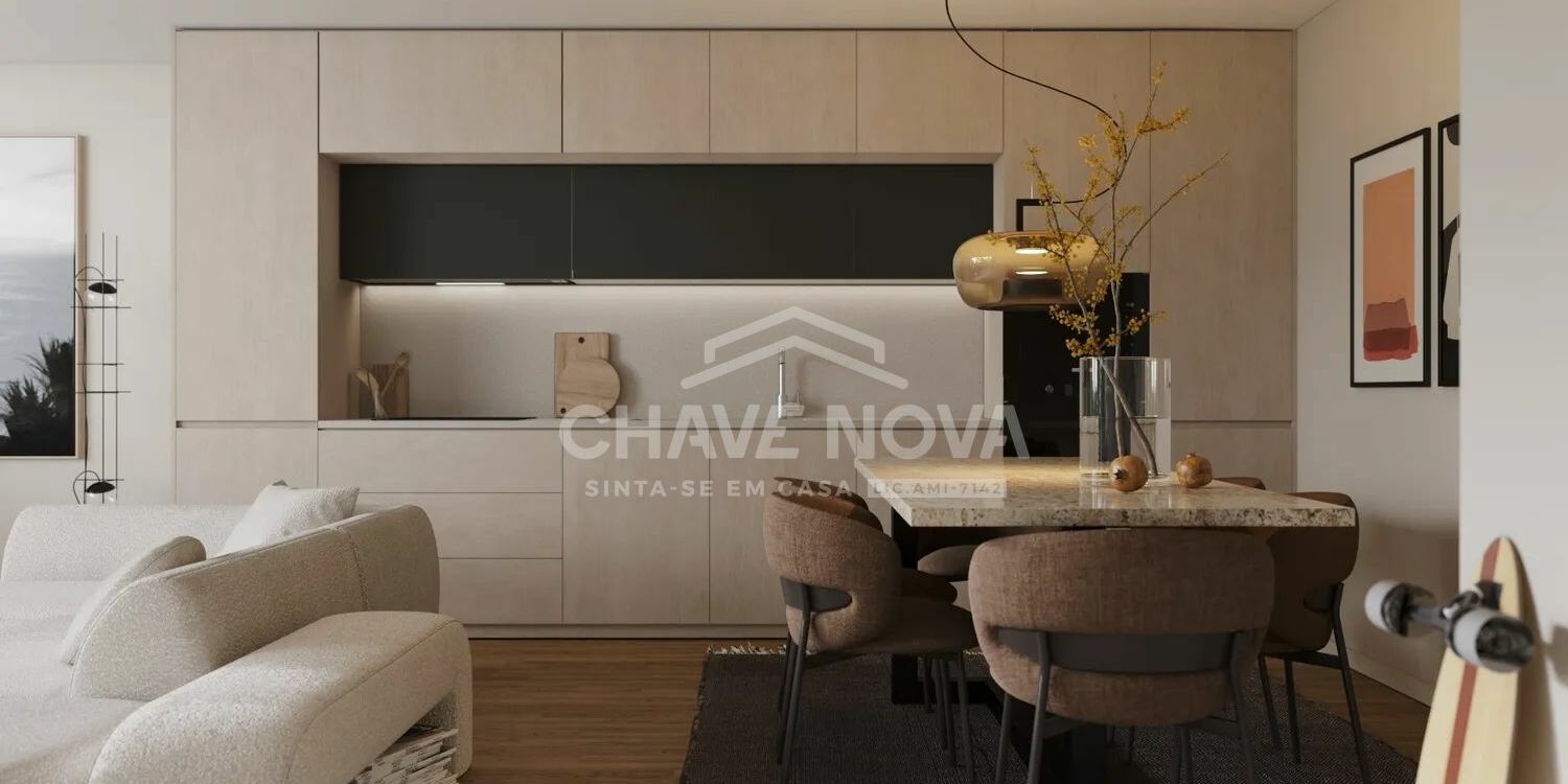 Apartamento T1 santa marinha sala