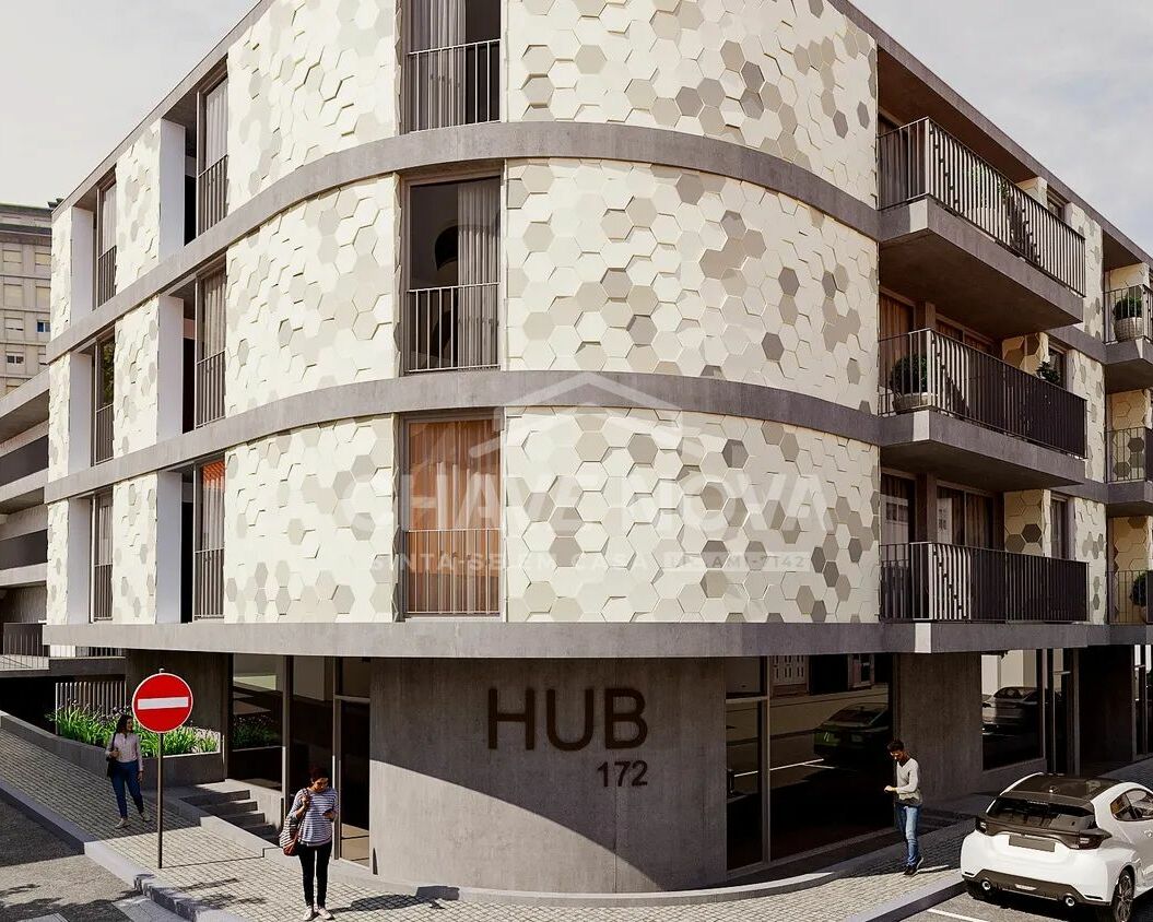 Apartamento T1+1 Mafamude HUB 172 Exterior