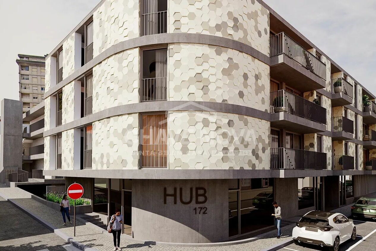 Apartamento T1+1 Mafamude HUB 172 Exterior