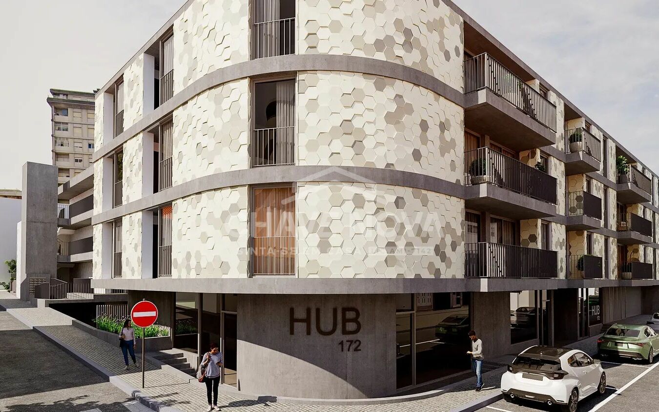 Apartamento T1+1 Mafamude HUB 172 Exterior