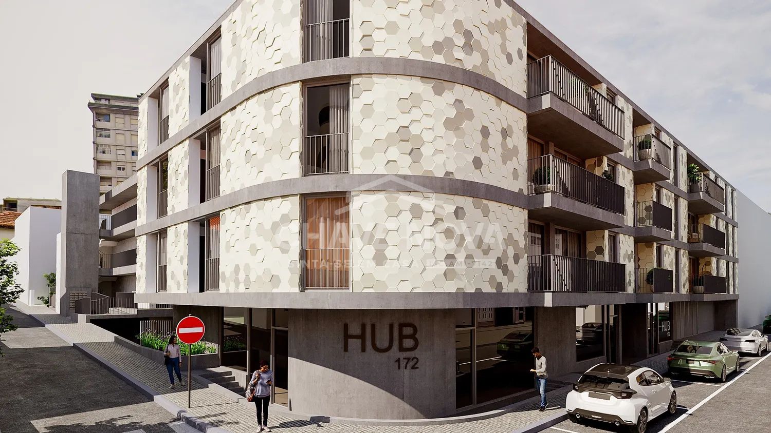 Apartamento T1+1 Mafamude HUB 172 Exterior