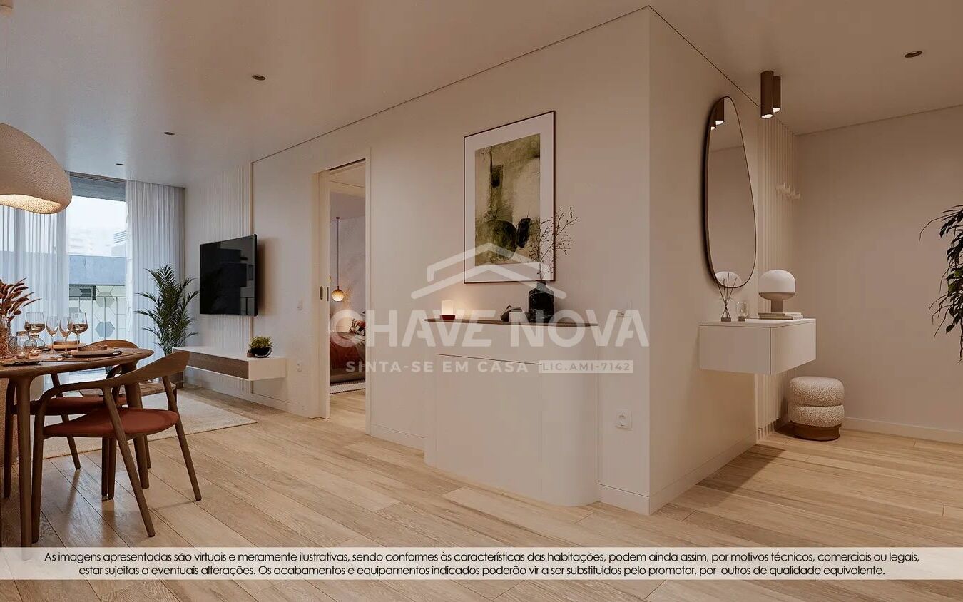 Apartamento T1+1 Mafamude HUB 172 Sala