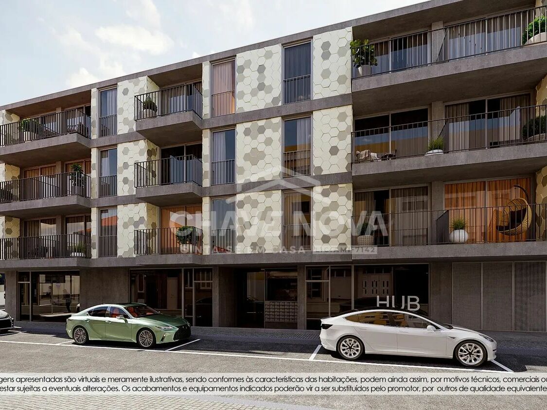 Apartamento T1+1 Mafamude HUB 172 Exterior