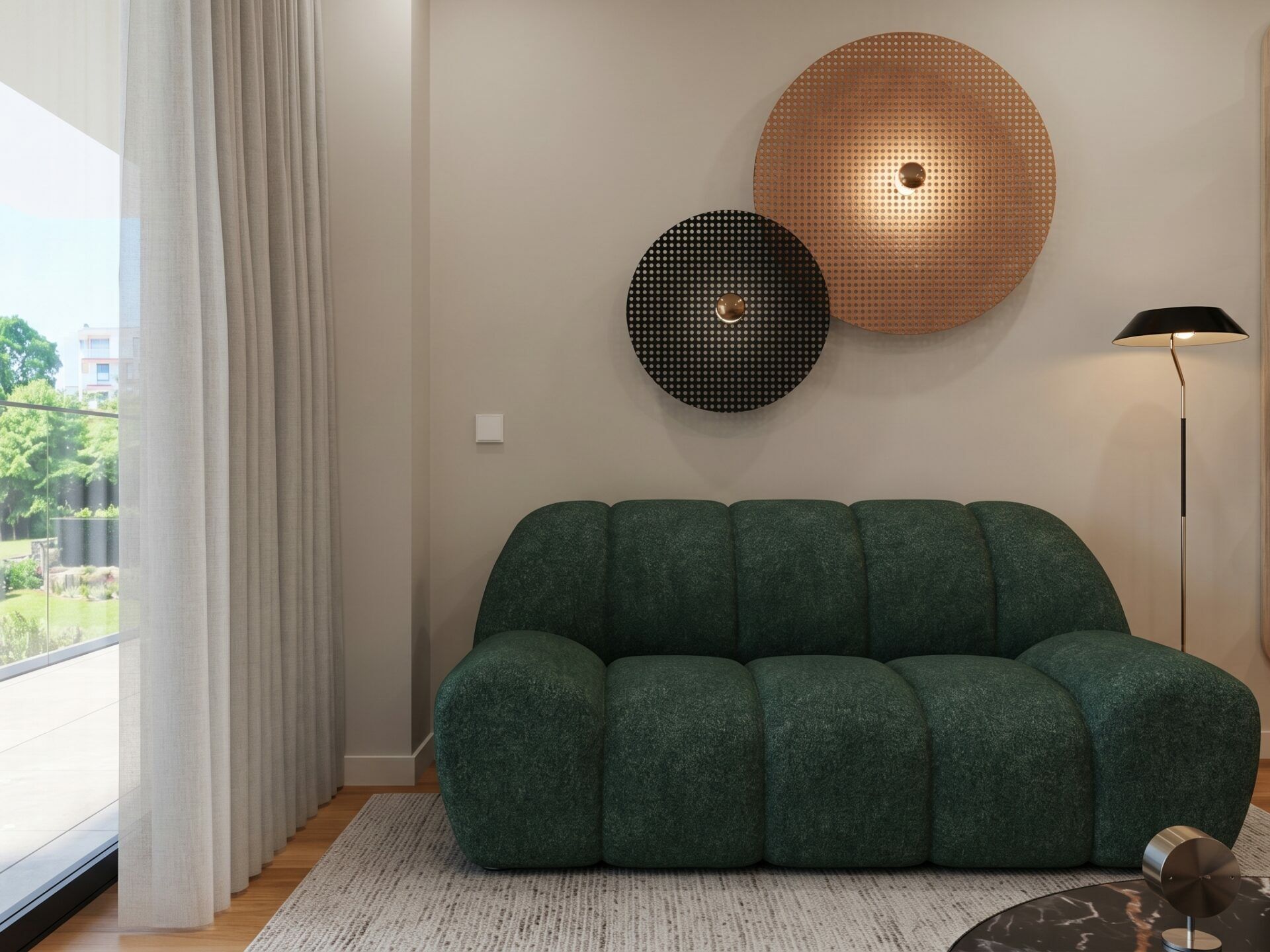 Apartamento T2 Novo Coimbrões chave nova gaia sala