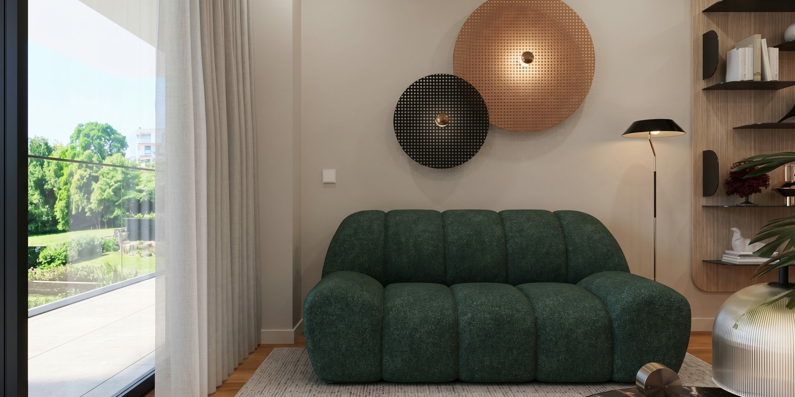 Apartamento T2 Novo Coimbrões chave nova gaia sala