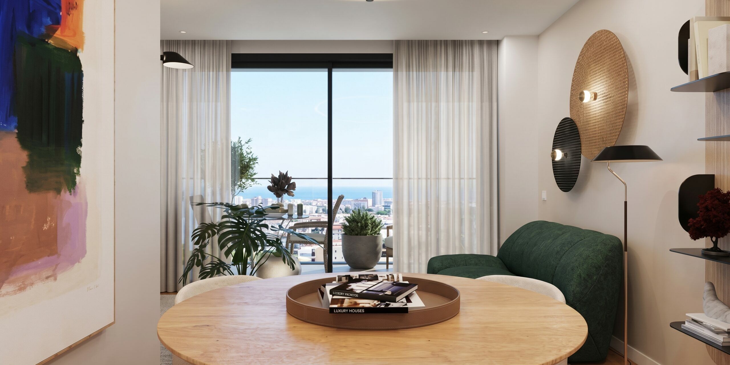 Apartamento T2 Novo Coimbrões chave nova gaia sala