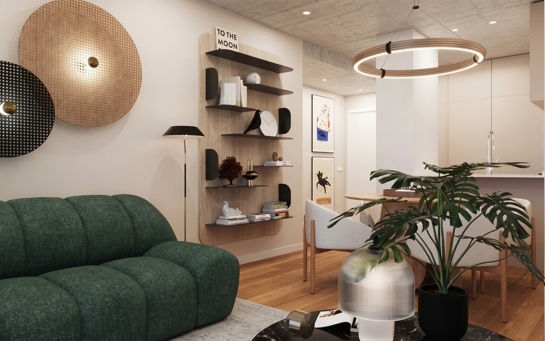 Apartamento T2 Novo Coimbrões chave nova gaia sala