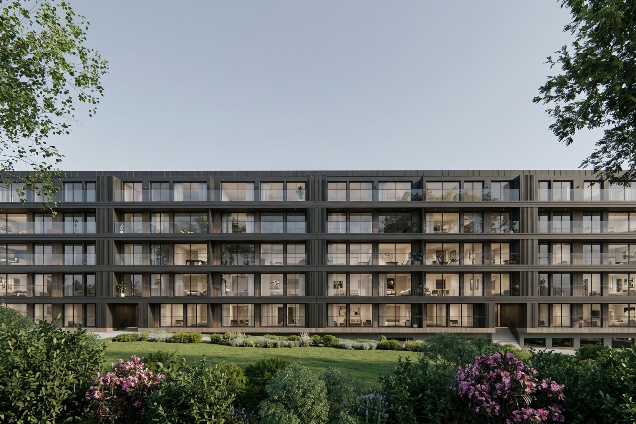 Apartamento T2 Novo Coimbrões chave nova gaia norte vista de fora frente