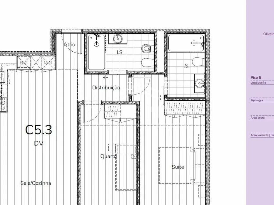 Apartamento T2 Oliveira do Douro Vila Nova de Gaia Porto GN/02395