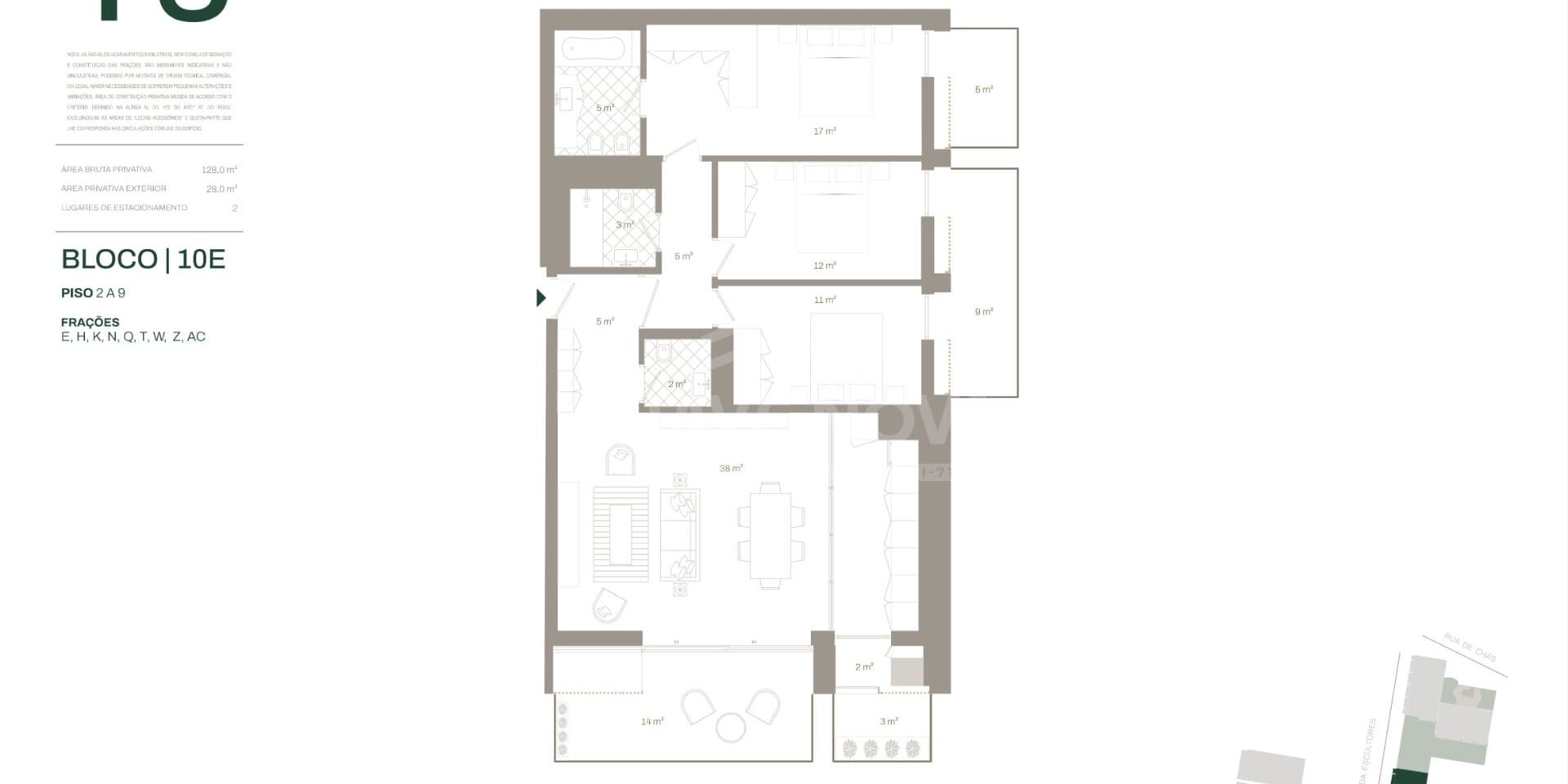 Apartamento T3 Afurada Vila Nova de Gaia Porto GN/02464