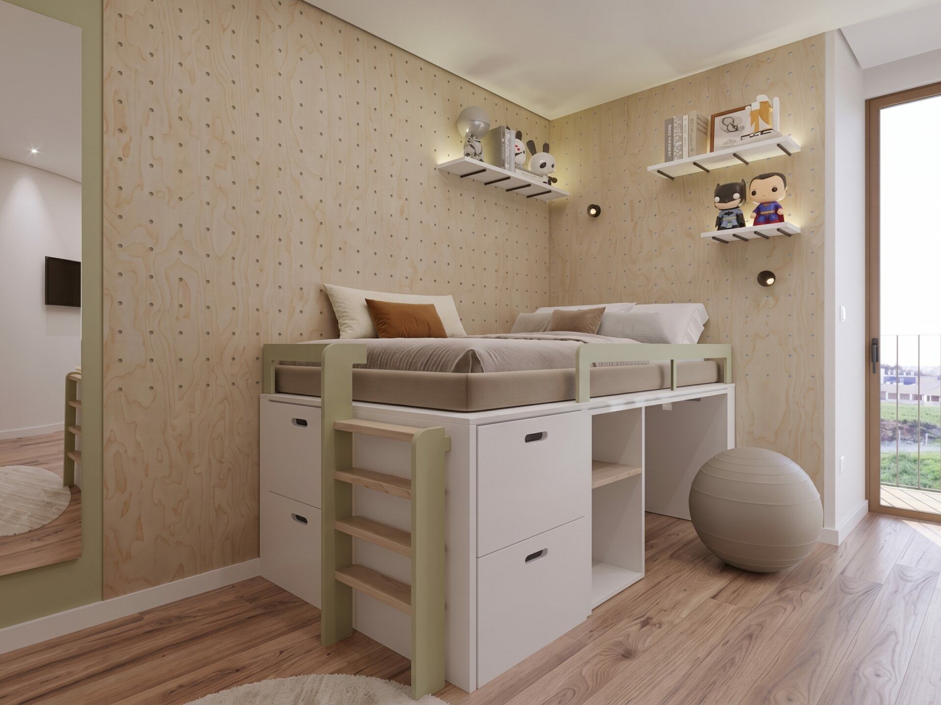 Apartamento T3 Oliveira do Douro Quarto