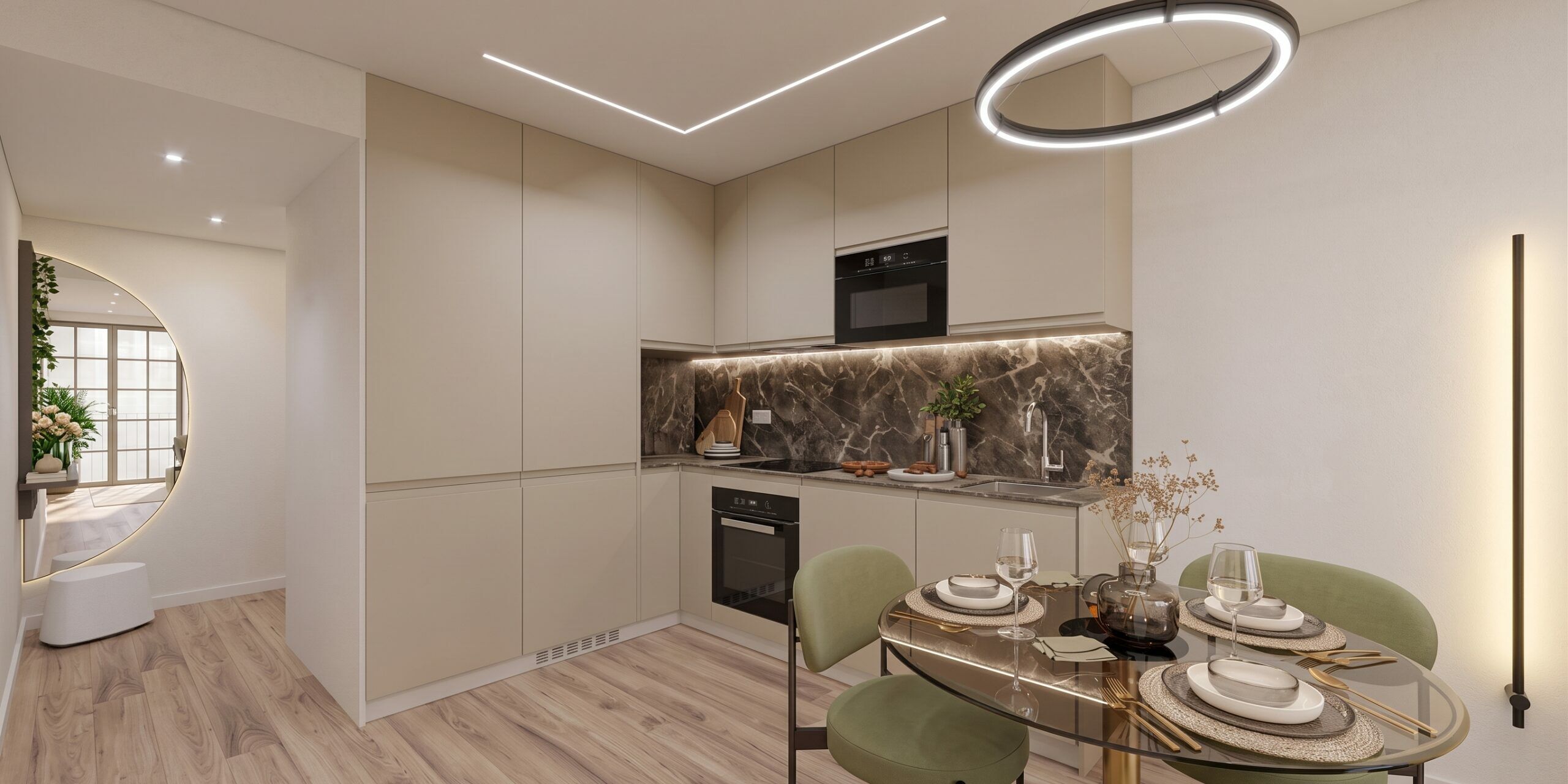 Apartamento T3 Oliveira do Douro Cozinha