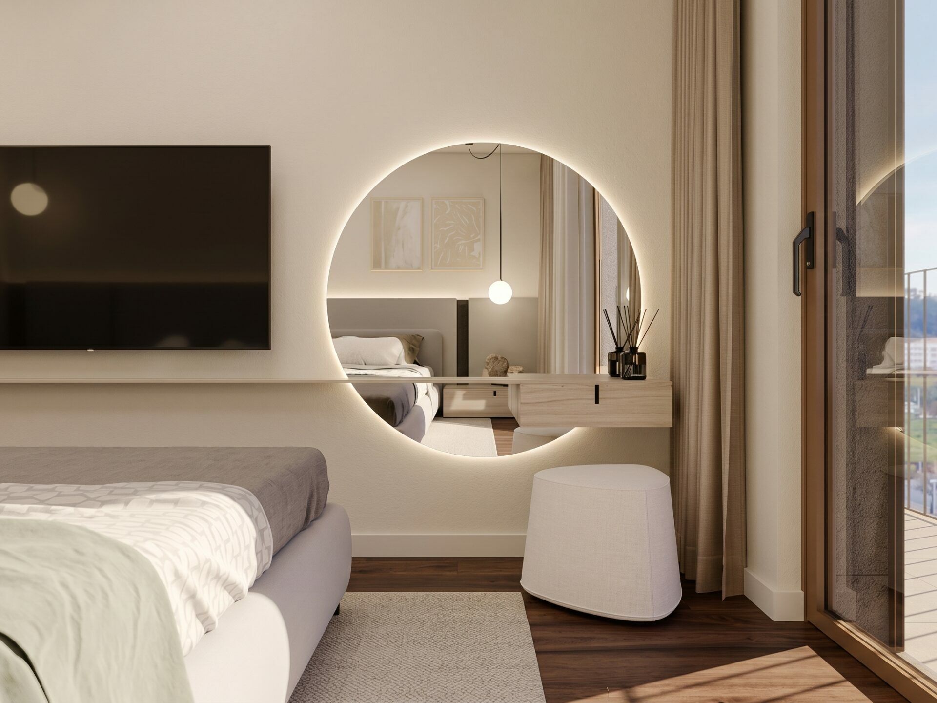 Apartamento T3 Oliveira do Douro Quarto