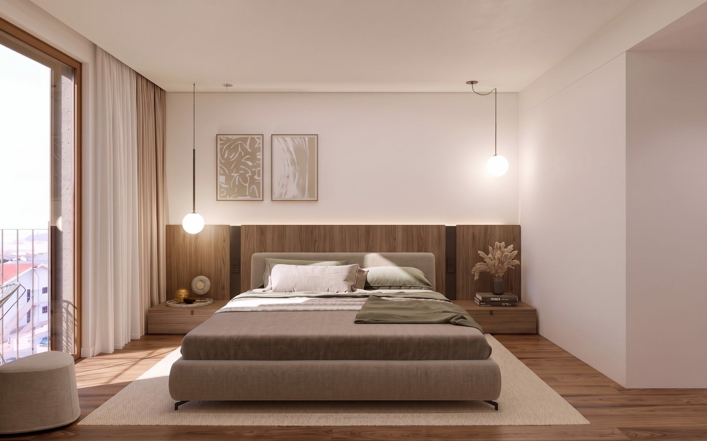 Apartamento T3 Oliveira do Douro Quarto