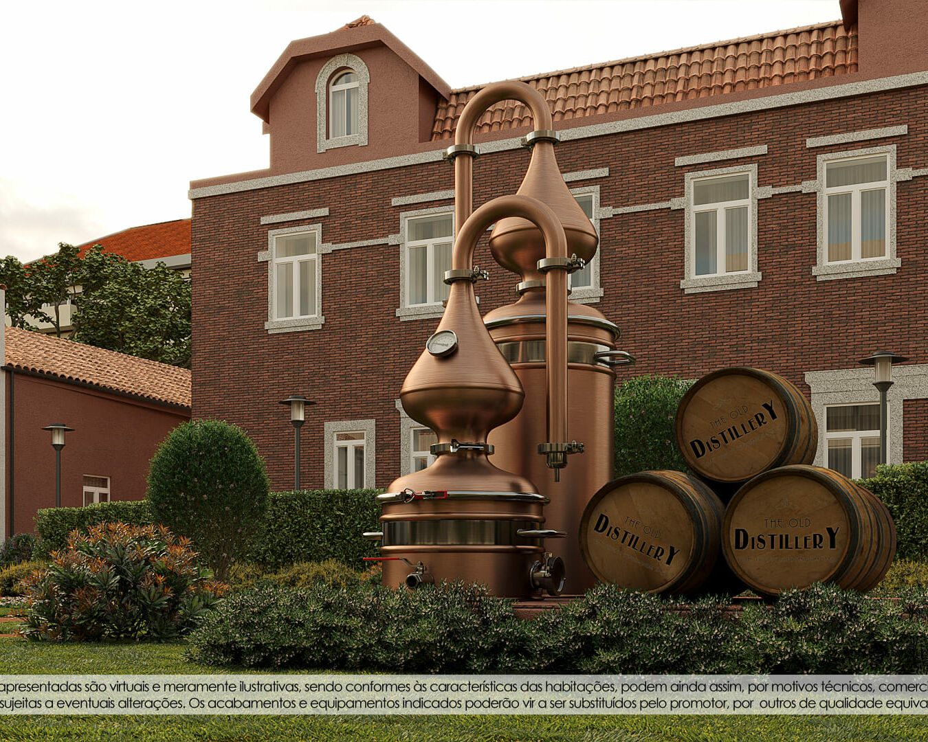 Empreendimento The Old Distillery Mafamude Vila Nova de Gaia Porto Tipologias T0 T1 T2 T3 T4